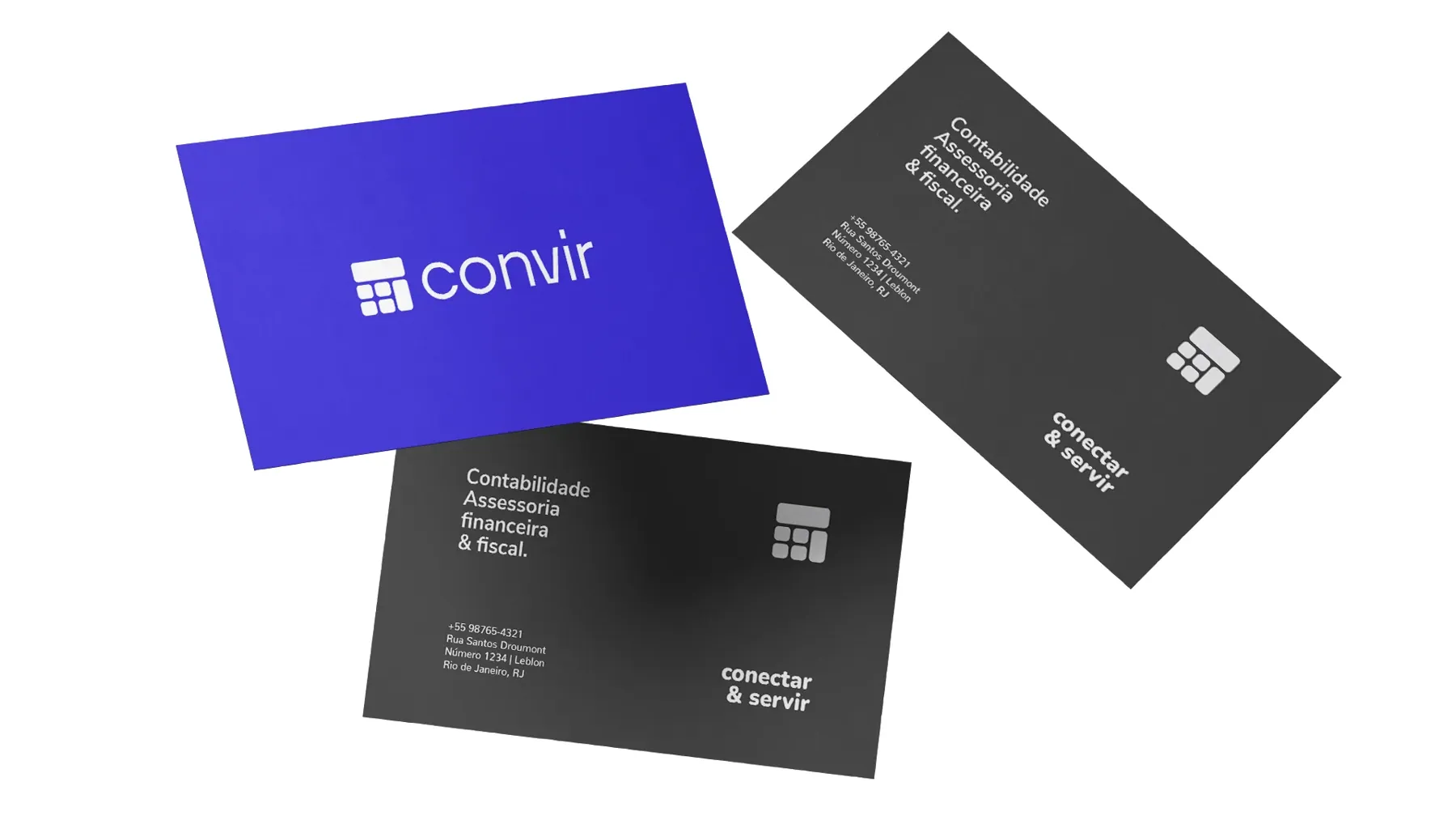 Convir — Contabilidade · Rebranding
