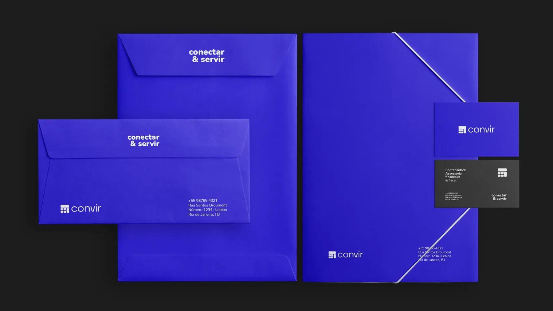 Convir — Contabilidade · Rebranding