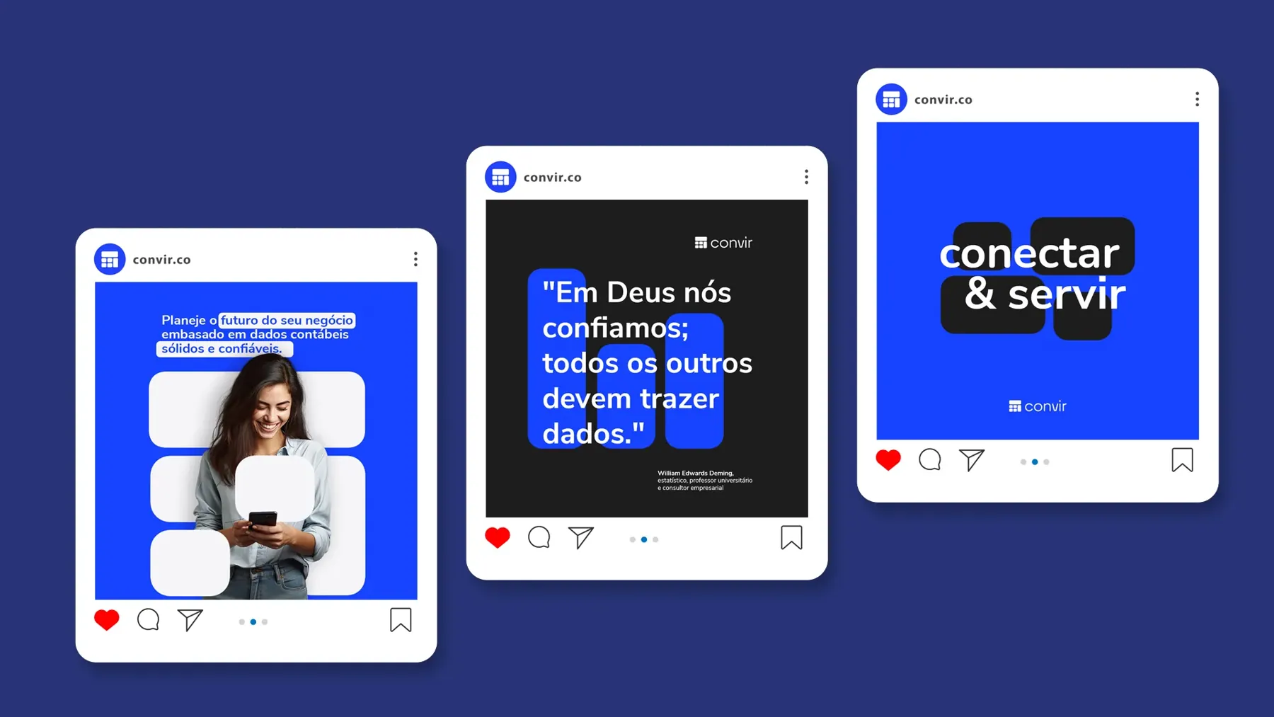 Convir — Contabilidade · Rebranding