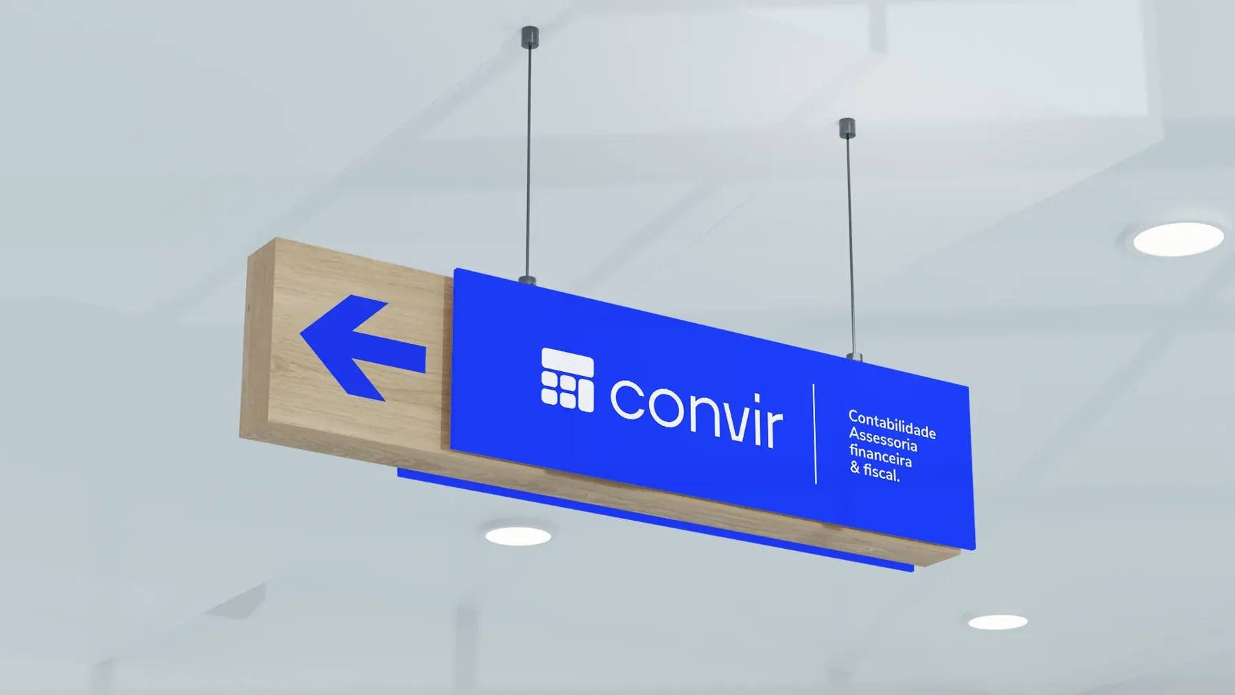 Convir — Contabilidade · Rebranding